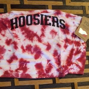 VS PINK Hoosiers Tie Dye Tube Top Sz: L
